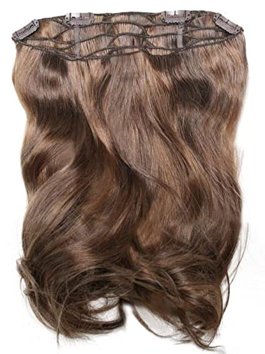 18" easiVolume Clip In Extension 1 Piece Color 130/31 Chili Pepper - Easihair Hairpieces Human Hair 1 Piece Volumizer Heat Friendly Womens Long Natural Blending Base Bundle MaxWigs Hairloss Booklet - Image 5