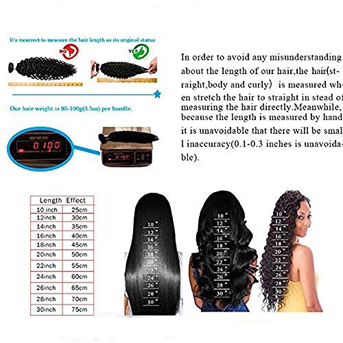 #1B Color Afro Kinky Curly Human Hair Clip in Extensions Virgin Mongolian Human Hair Clip in Hair Extensions for Black Women 7pcs/set 120gram/set (14inch) - Image 7