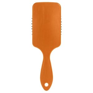 Burnt Orange Cushion Hair Comb, Hair Detangler Brush, Healthy Hair Brush, Long Handle Air Cushion Brush