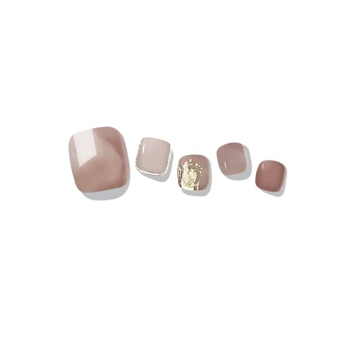 Gel marble nails: trendy and stylish design. - Image 5