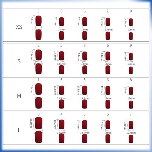 24 Piece Blue Gradient French Tip Press On Nails Sea Marble Glossy Gold Glitter Ombre Curve Acrylic - Image 8