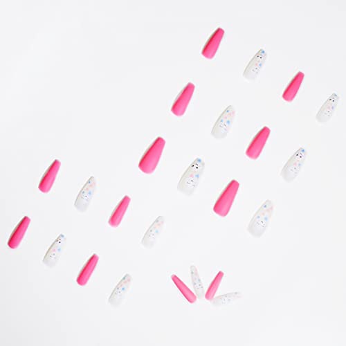 Kuromi-themed acrylic nails for a unique style. - Image 4