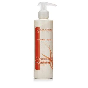 Oatmeal hair conditioner for smooth, shiny locks.