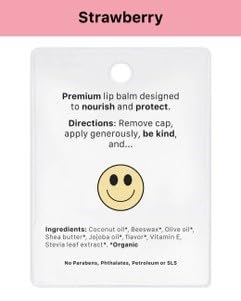 Kind Lips Lip Balm - Nourishing & Moisturizing Lip Care for Dry Lips Made from Shea Butter, Beeswax with Vitamin E |Variety Flavor | 0.15 Ounce (Pack of 5) - Image 6