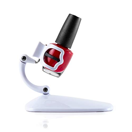 Grip & Tip Nail Polish Holder And Nail Art Surprise - Nail Polish Bottle Holder - Anti-Spill Nail Polish Holder - Handsfree Polish Holder - Tilts for Optimal Angle - Image 5