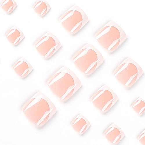 White Acrylic Nails And Toes - Image 4