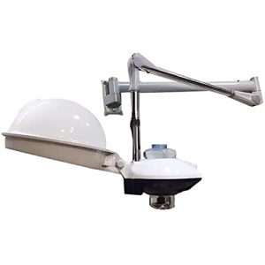 Wall-Mount Professional Salon Hair Hood Dryer Steamer Adjustable Temperature for Coloring Perming