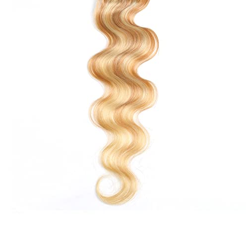 Blonde Bundles Human Hair 613 Body Wave Bundles P27/613 Human Hair Bundles 8 inch Single Bundle Two Tone Blonde Mixed With Honey Blonde Bundle for Women - Image 6
