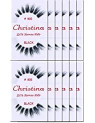 Wholesale Soft Human Hair Eyelashes for Natural Volume and Length - Image 2