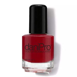 Always Be True Anti-Fungal Nail Polish, Deep Red by DaniPro