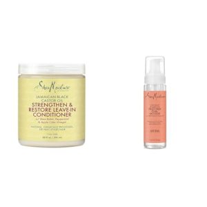 8 oz Coconut Oil Leave-In Conditioner for Soft and Shiny Hair