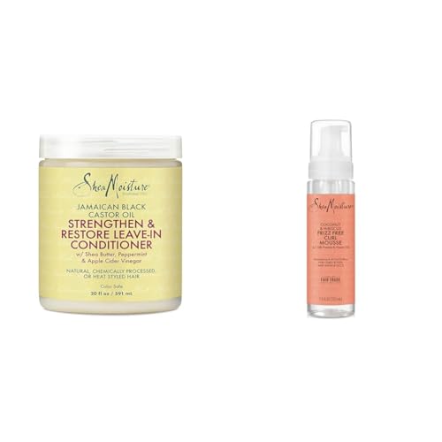 8 oz Coconut Oil Leave-In Conditioner for Soft and Shiny Hair