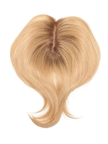 EasiPart HD XL 12inch Length Topper Color 12FS8 Shaded Praline-Hairpieces Heat Friendly Synthetic Clip In 1 Piece Monofilament 3*5.75in Base Cover Thinning Bundle MaxWigs Hairloss Booklet - Image 8