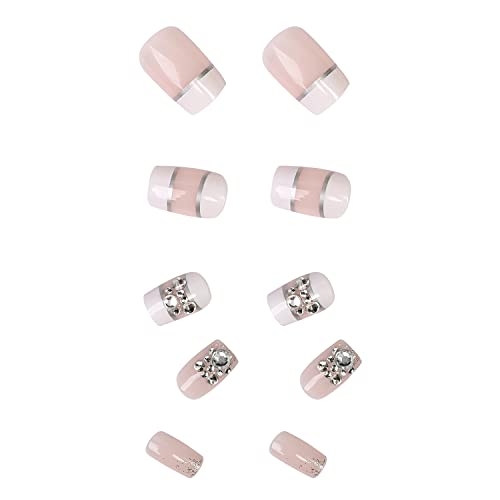 Matte Light Pink Acrylic Nails - Image 4