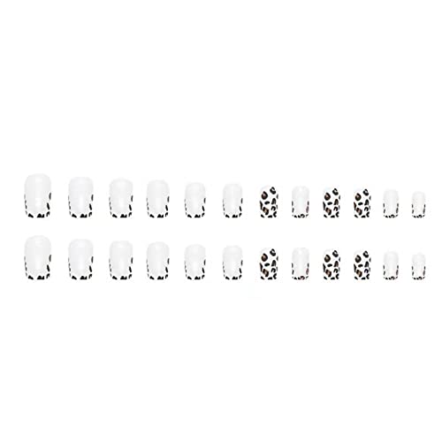 Leopard Print Acrylic Nail Design Set for 100 Custom Stylish Trendy Manicures - Image 5