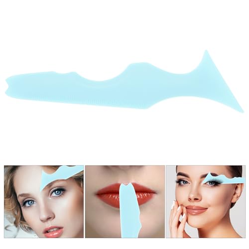 POPETPOP Reusable Eyeliner Stencils- Silicone Eyebrow Stencils Wing Tips Multi-purpose Eyeliner Guide Tool for Eyeliner, Eyelash, Eyebrow, Lip Line, Face Contour - Image 9