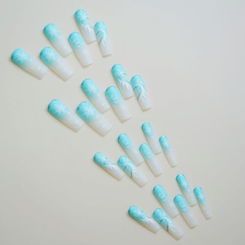 Winter Nail Designs Acrylic Nails - Image 3