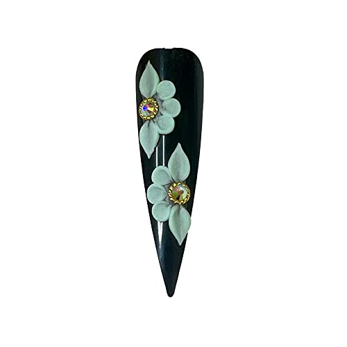 Turquoise Gel Nail Designs - Image 2