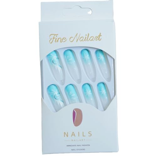 Winter Nail Designs Acrylic Nails - Image 4