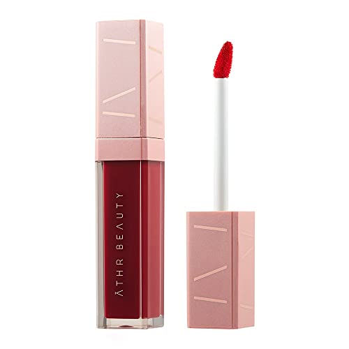 ĀTHR Radiant Ruby Lip Creme - Ruby Shade | Nourishes and Hydrates Lips | Vivid Color