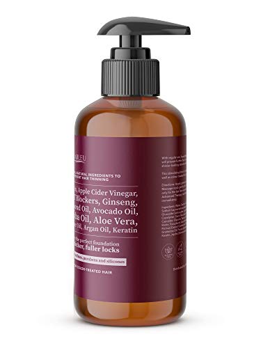 Sulfate and Paraben Free Blue Shampoo for Color-Treated Hair 12 oz Bottle - Image 2