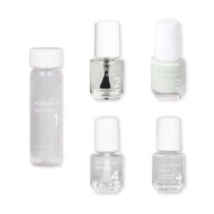Honeydew Dazzle Dry Mini Kit Pale Mint Green Nail Polish Set Travel Size