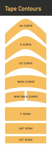 36 Strips - Super Cloth Brown Liner AA Curve Double Sided Adhesive Tape for Wigs, Toupee, Hair Systems - Image 6