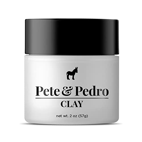 Hair clay for men's styling and texture.