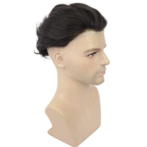 Human hair toupee for natural look. - Image 4