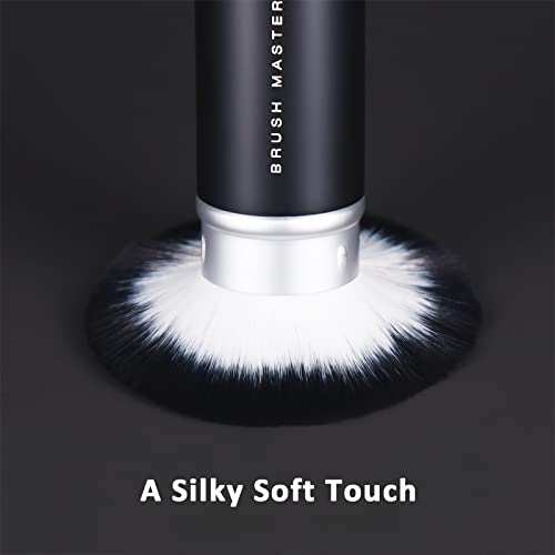 Retractable Kabuki Makeup Brush for Blush, Bronzer, Foundation, Powder, Travel Face Cosmetic Brush - Image 3