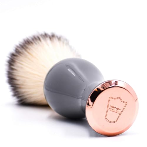 Natural Hair Shaving Brush for Men, Soft Bristles for Ultimate Comfort and Smooth Shave - Image 4