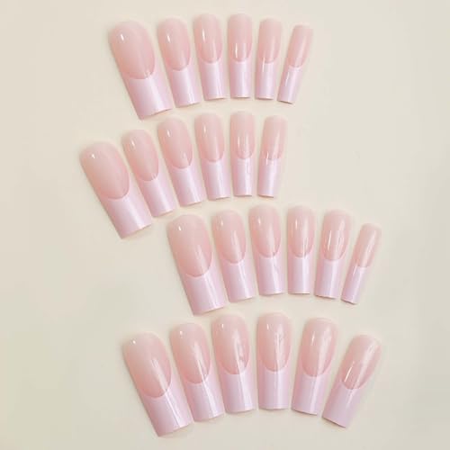 Elegant Long Acrylic Nails for Chic Nail Art Designs 12 Pcs Set - Image 2