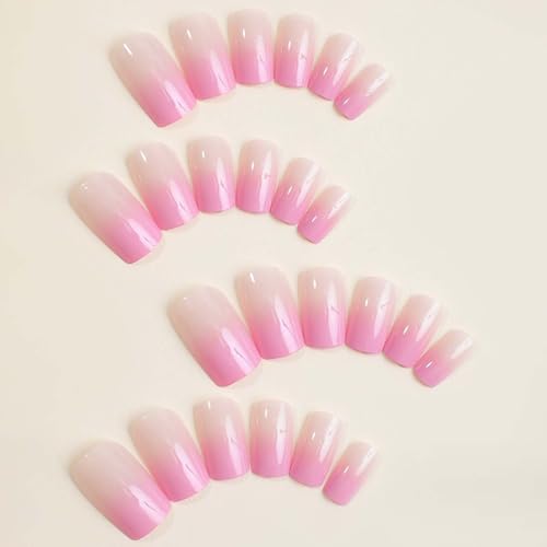 24-Piece Trendy Short Acrylic Nails for Stylish Chic Manicures - Image 2
