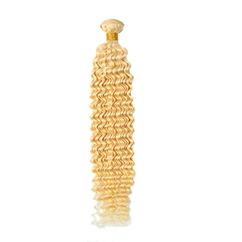 30 Inch 613 Blonde Deep Wave Human Hair Bundle Unprocessed Virgin Brazilian Weave - Image 8