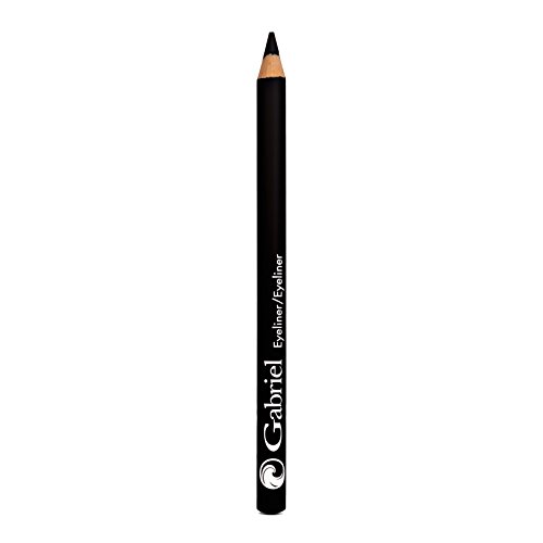 Gabriel Cosmetics Classic Eyeliner (Black), Natural Eye Liner, Paraben Free, Vegan, Gluten-free, Cruelty- free, Non GMO, long lasting, Infused with Jojoba Seed Oil, Super Smooth, 0.04 Oz. - Image 2