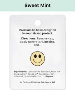 Kind Lips Lip Balm - Nourishing & Moisturizing Lip Care for Dry Lips Made from Shea Butter, Beeswax with Vitamin E |Variety Flavor | 0.15 Ounce (Pack of 5) - Image 8