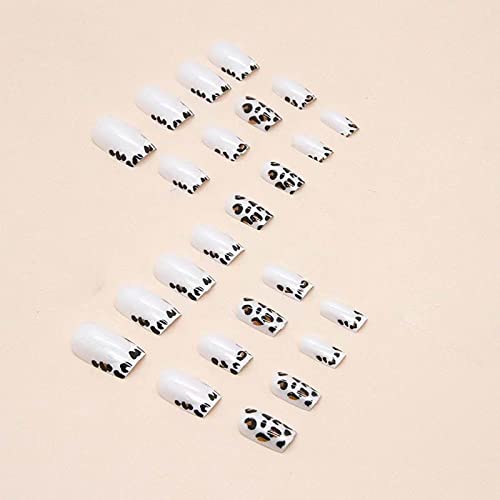 Leopard Print Acrylic Nail Design Set for 100 Custom Stylish Trendy Manicures - Image 3