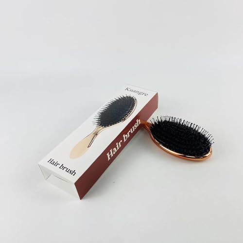 Gentle Scalp Exfoliating Hair Brush with Soft Bristles and Ergonomic Handle for Enhanced Hair Care - Image 4
