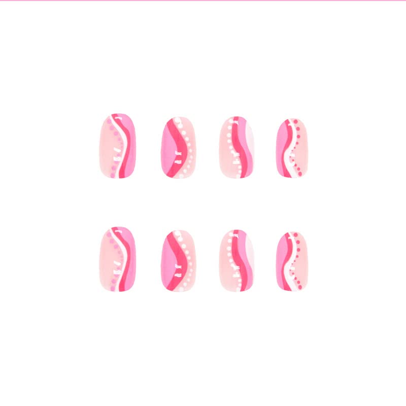 Natural Ballerina Acrylic Nails - Image 3