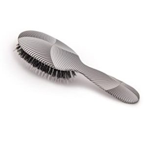 Ergonomic Bristle Hair Brush for Smooth, Clean Hair with Comfortable Grip