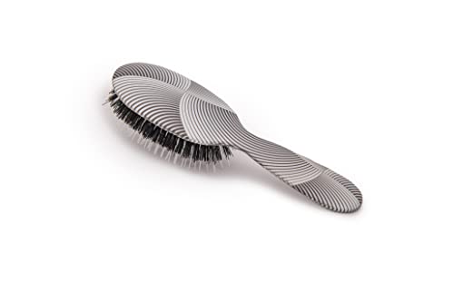 Ergonomic Bristle Hair Brush for Smooth, Clean Hair with Comfortable Grip