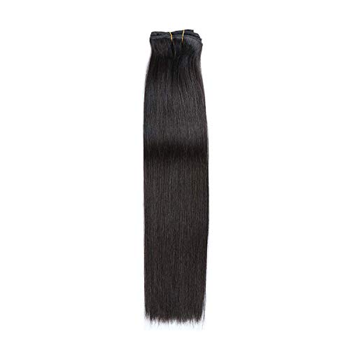 18 Inch Red Clip-In Human Hair Extensions for Natural Volume and Length - Image 6