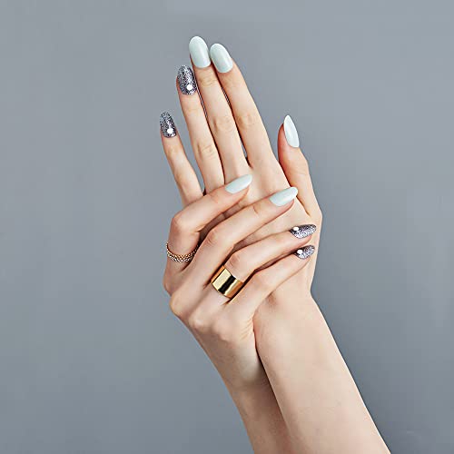 Elegant Gray Gel Nail Art Kit for Stylish and Trendy Nail Design Enthusiasts - Image 2
