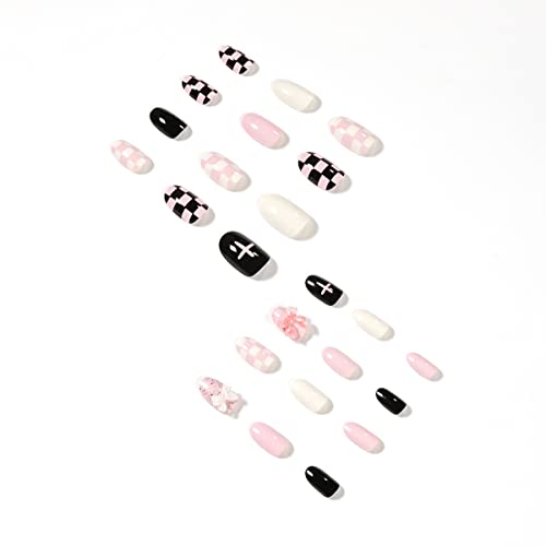 Minnie Mouse Pink 24 Piece Kids Acrylic Nail Set for Fun, Stylish Looks - Image 4