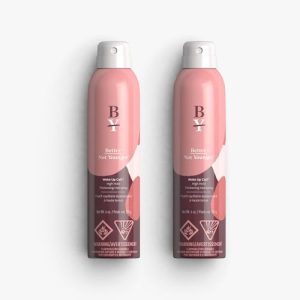 Better Not Younger WAKE UP CALL Hair Thickening Spray made with Biotin, Bamboo, Burdock and Hops - Volumizing Hairspray for Women Over 40, 6 oz - DUO Bundle