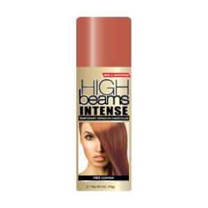 Vibrant Neon Orange Temporary Hair Color Spray 3.4 oz for Lively Looks