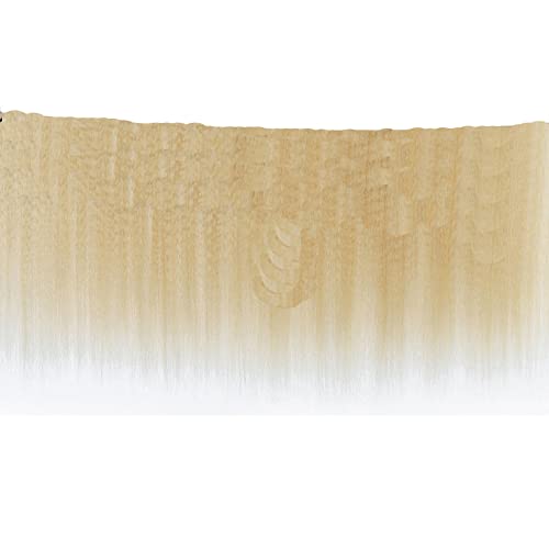 20 22 24 Inch DiexrLamx Hair Honey Blonde Bundles Color #27 Kinky Straight Human Hair Bundles Color #27 Bundles Human Hair Unprocessed Virgin Hair Blonde Yaki Straight Bundles Hair Weave - Image 5