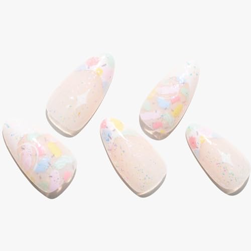 Snake Print Acrylic Nails Design - Image 4