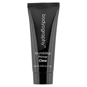 Bodyography Foundation Primer - Prepares your Face for a Flawless Look - Clear, Travel Size