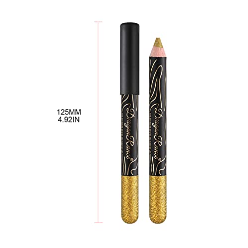 Eyeshadow Brighter Stick Eyeliner Pen Long Lasting Waterproof Eyeliner Pen Eye Makeup For Women Girl Daily Makeup Eyeliner Liquid Liner Eyeliner Pencil Black Eyeliner Eyeliner Brush Tip Eyeliner Pen - Image 3